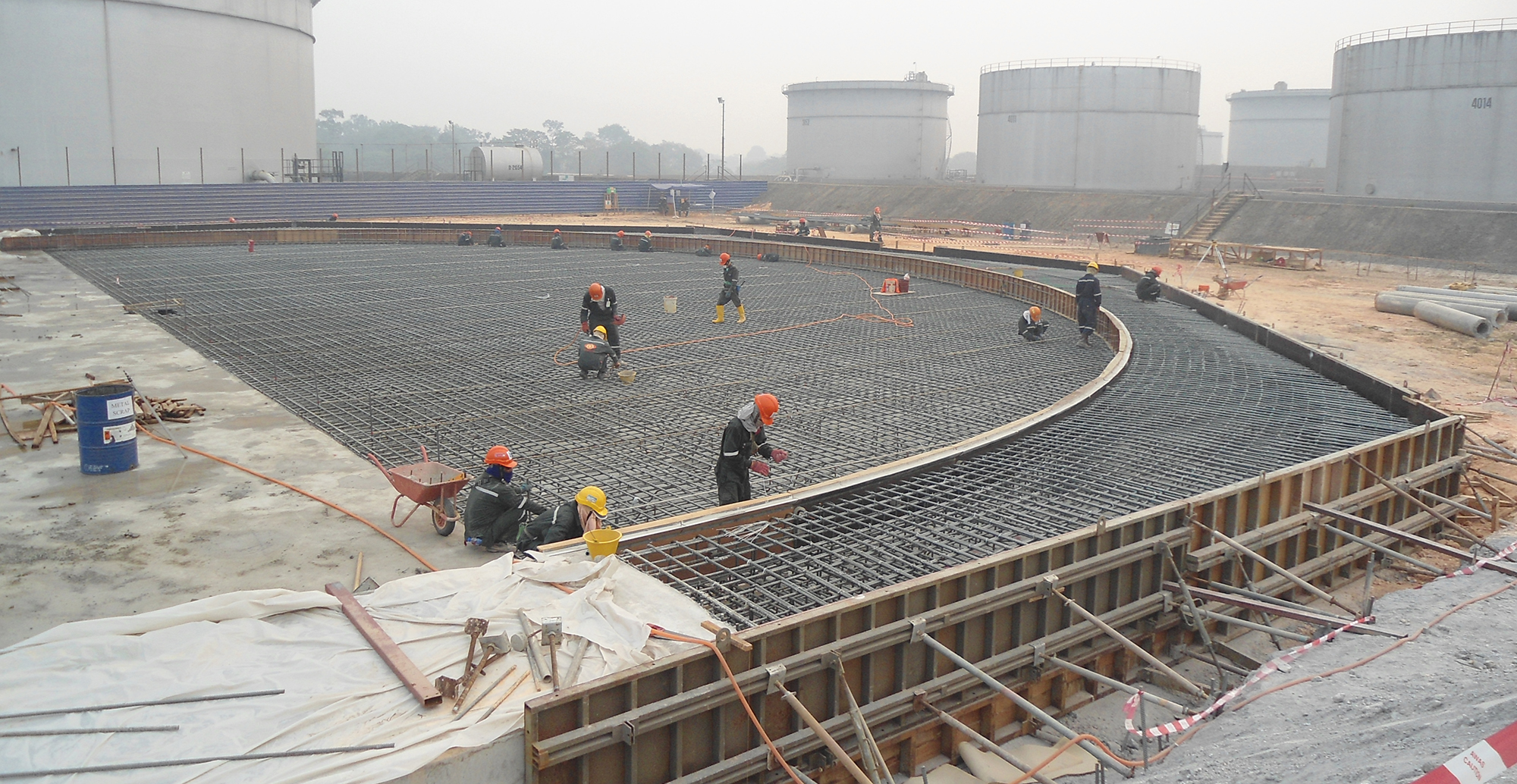 Largest Foundation 87 meter